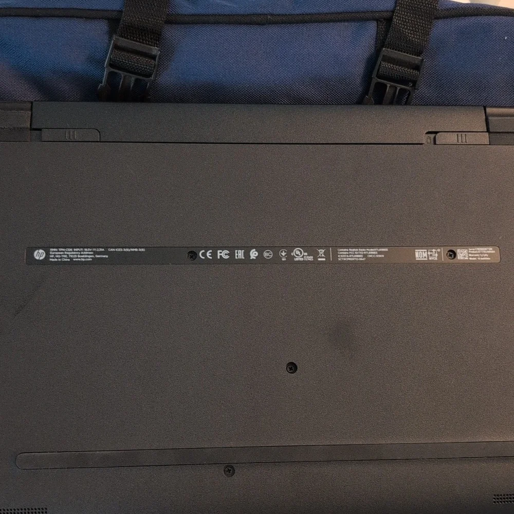 HP Black Laptop